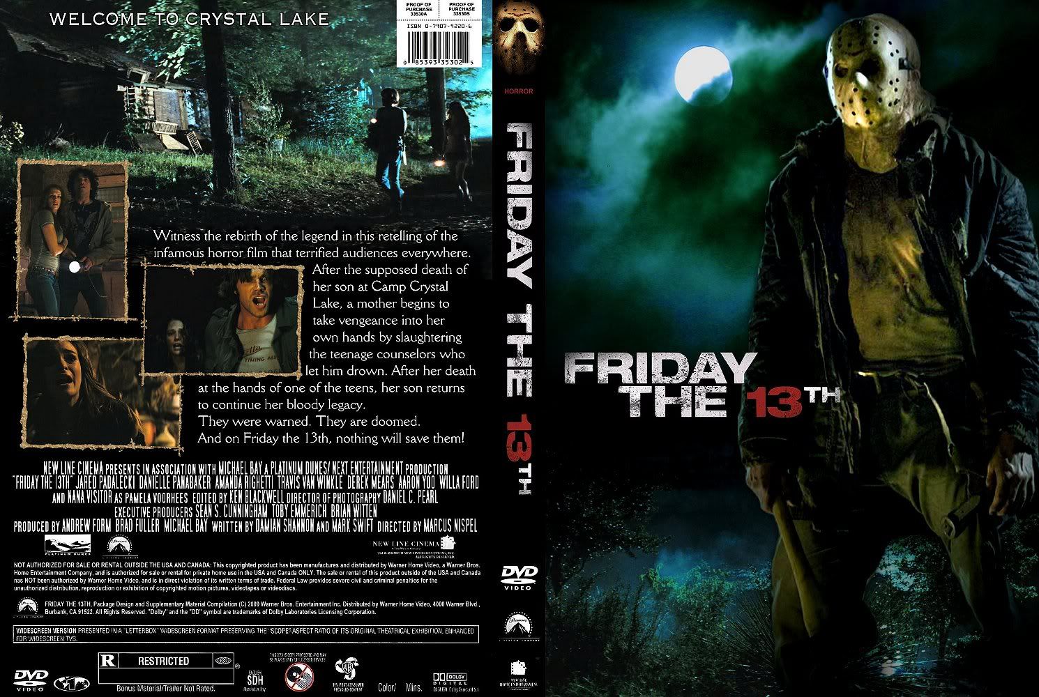 Friday The 13th (2009) - Custom DVD Cover 3 Photo By Cinemink | Photobucket